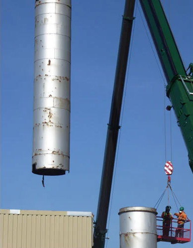 Industrial Chimney Painting Work