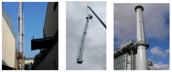 Industrial Chimney Painting Work